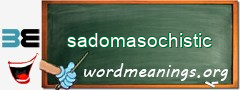 WordMeaning blackboard for sadomasochistic